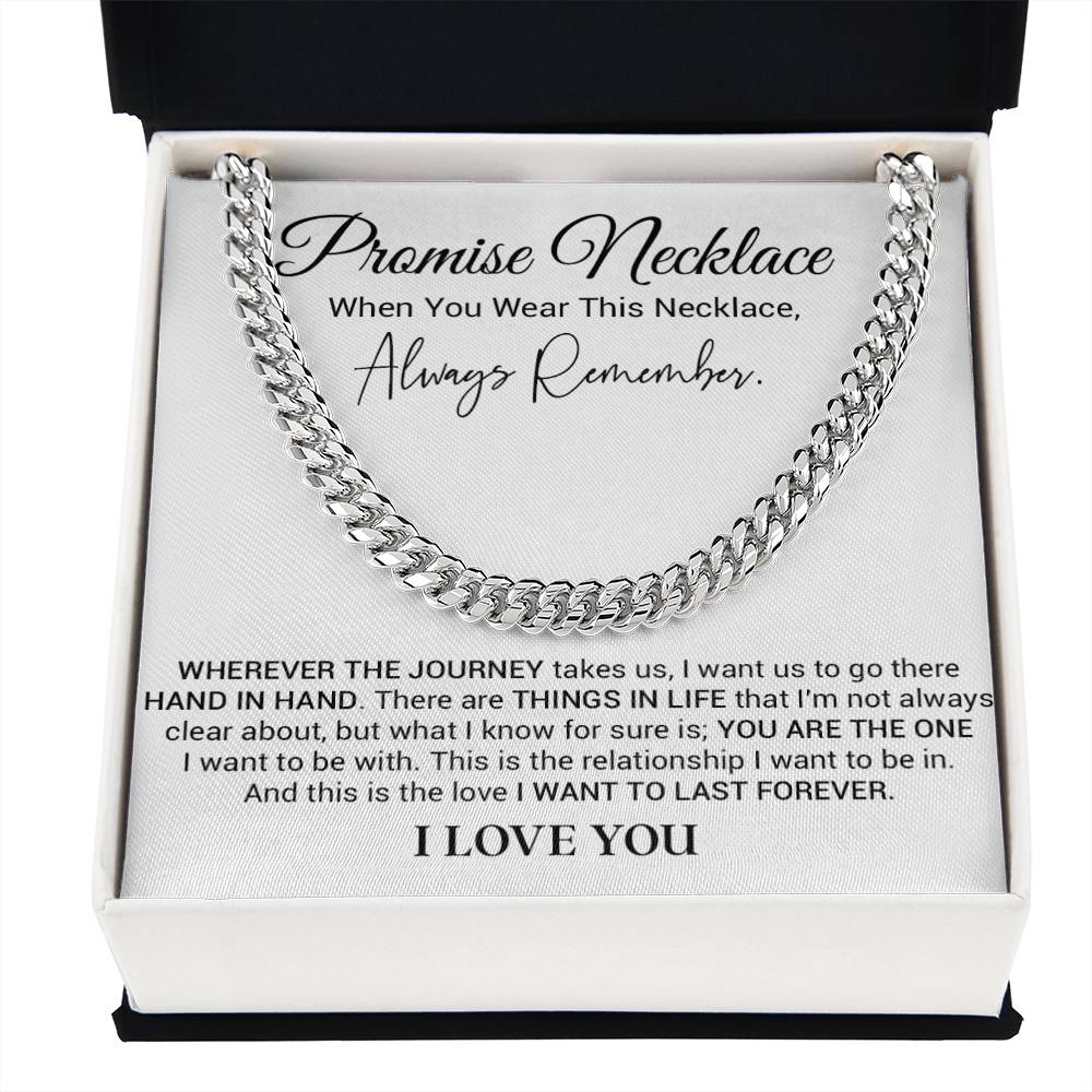 Promise Necklace For Him, Promise Gifts For Him, Boyfriend Promise Necklace, Gift For Boyfriend 31_10