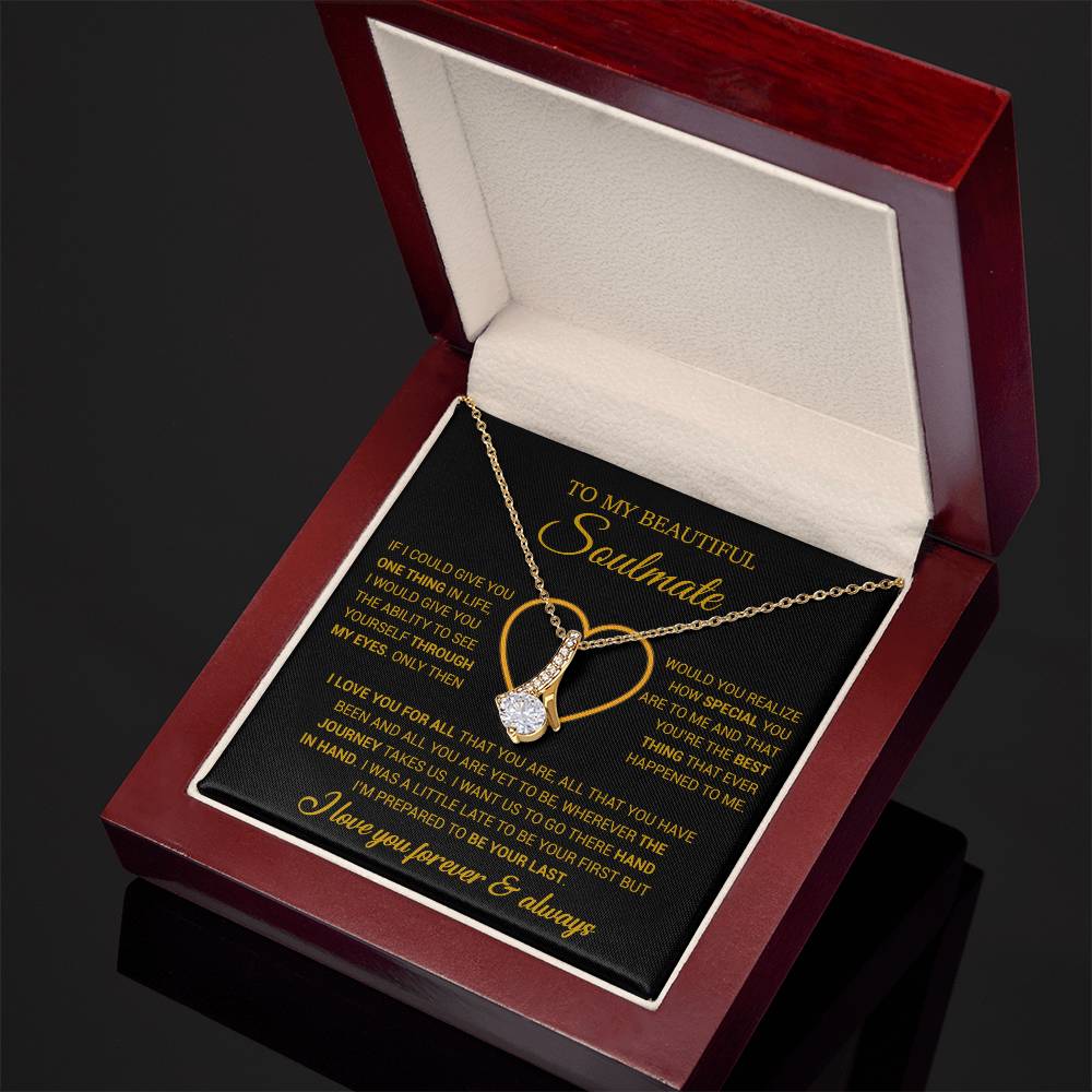 To My Soulmate Necklace, Gift For Wife From Husband, Valentiens Gift 22_12