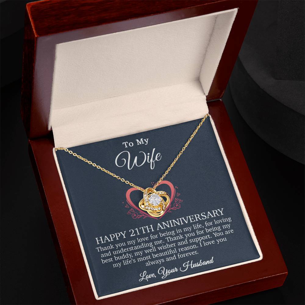 21th Anniversary Gift For Wife, 21 Year Anniversary Gifts, 21th Wedding Anniversary Gift Ideas_Blue