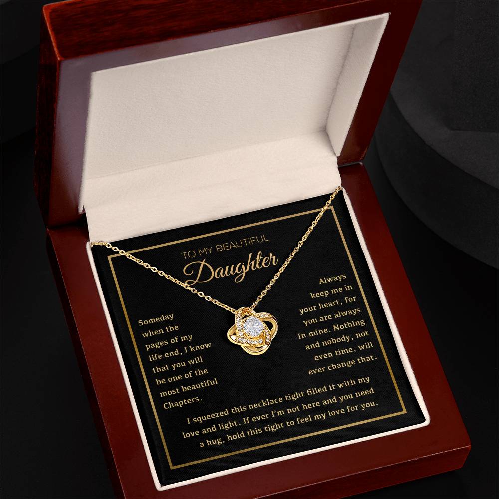 To My Daughter Necklace, Daughter Gift from Dad, Mom, Daughter Birthday Gift, Christmas Gift for Her 14_1