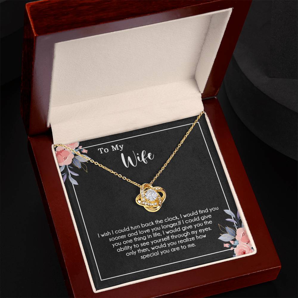 To My Wife Necklace, Christmas Gifts For Women, Anniversary Gift For Wife 11_11