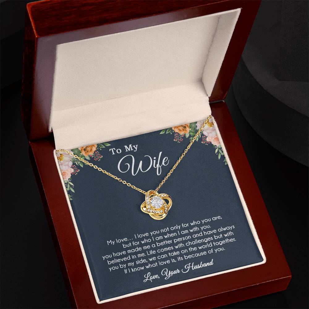 To My Wife Necklace, Wife Gift From Husband, Wife Husband Necklace, Christmas Gift 6_9