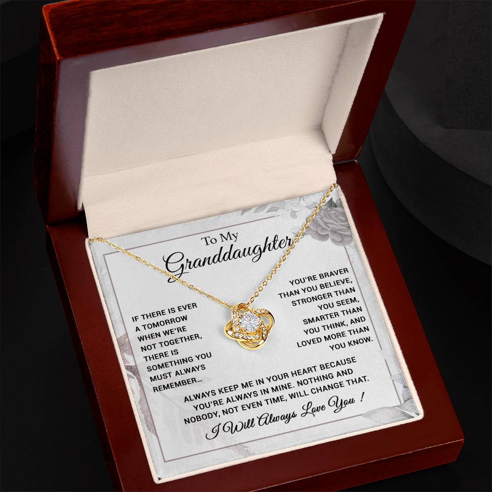 To My Granddaughter Necklace, Xmas Birthday Gift For Granddaughter from Grandma 26_8
