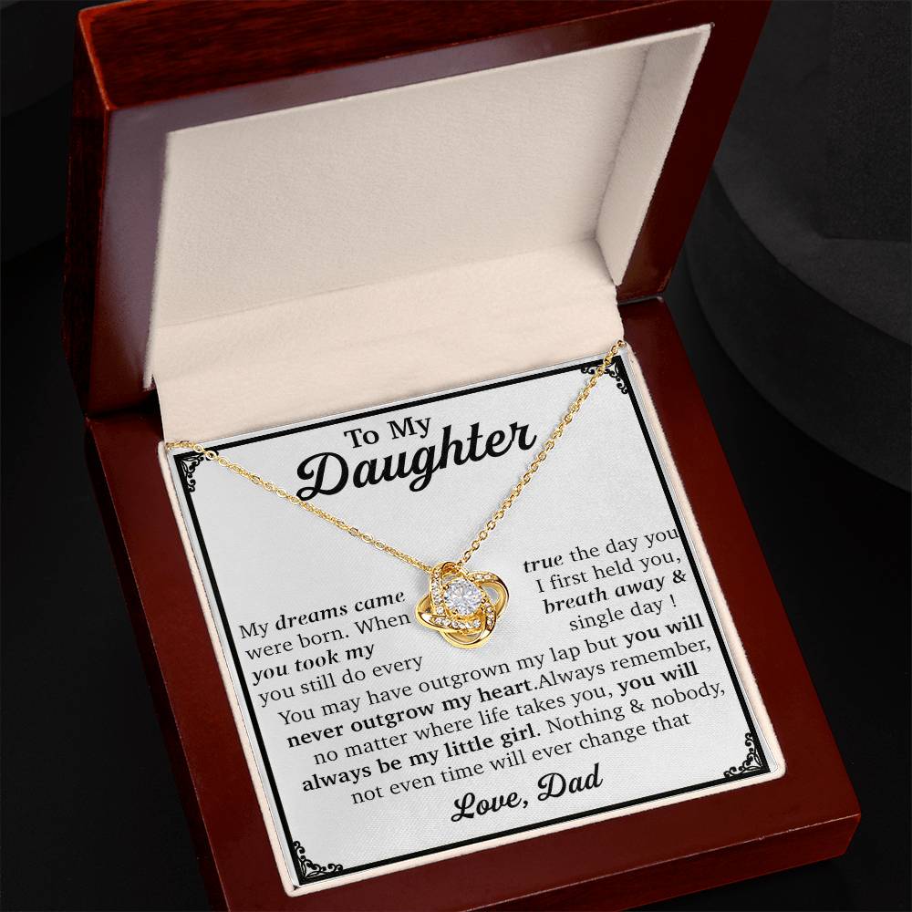 To My Daughter Necklace, Daughter Father Necklace, Daughter Gift From Dad 16_11