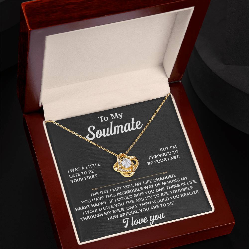 To My Soulmate Necklace, Soulmate Gift, Gift For Girlfriend, Christmas Gift 1_11