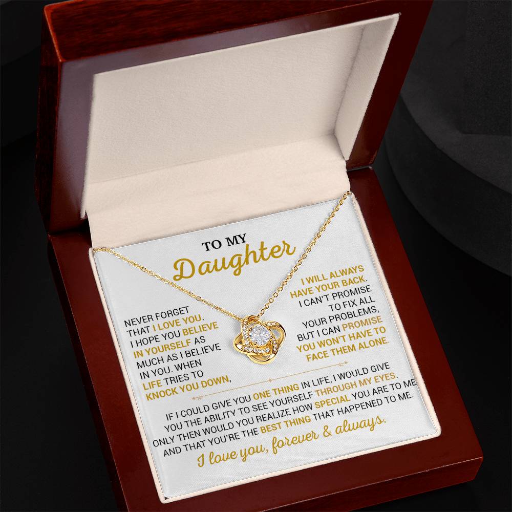 To My Daughter Necklace, Gift for Daughter from Dad,Daughter Father Necklace 10_9