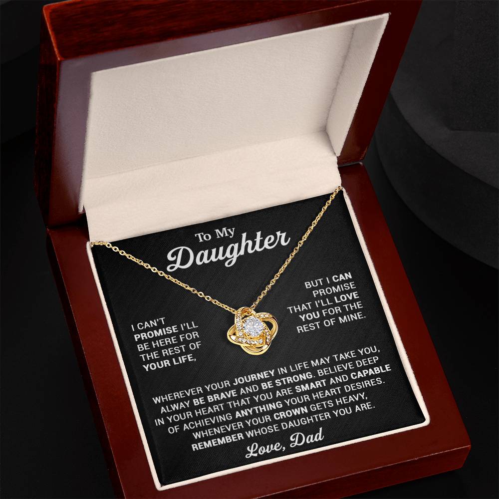 To My Daughter Necklace, Gift for Daughter from Dad, Daughter Father Necklace 12_4
