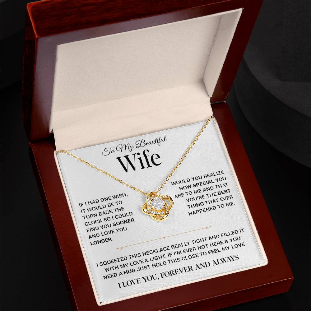 To My Wife Necklace, Gift For Wife, Anniversary Gift For Wife, Christmas Gift 26_11