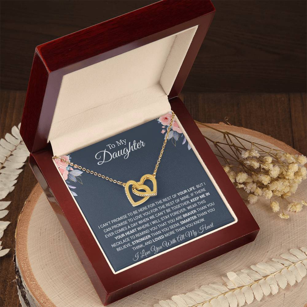 To My Daughter Necklace, Daughter Father Necklace, Daughter Gift From Dad, Mom 16_11