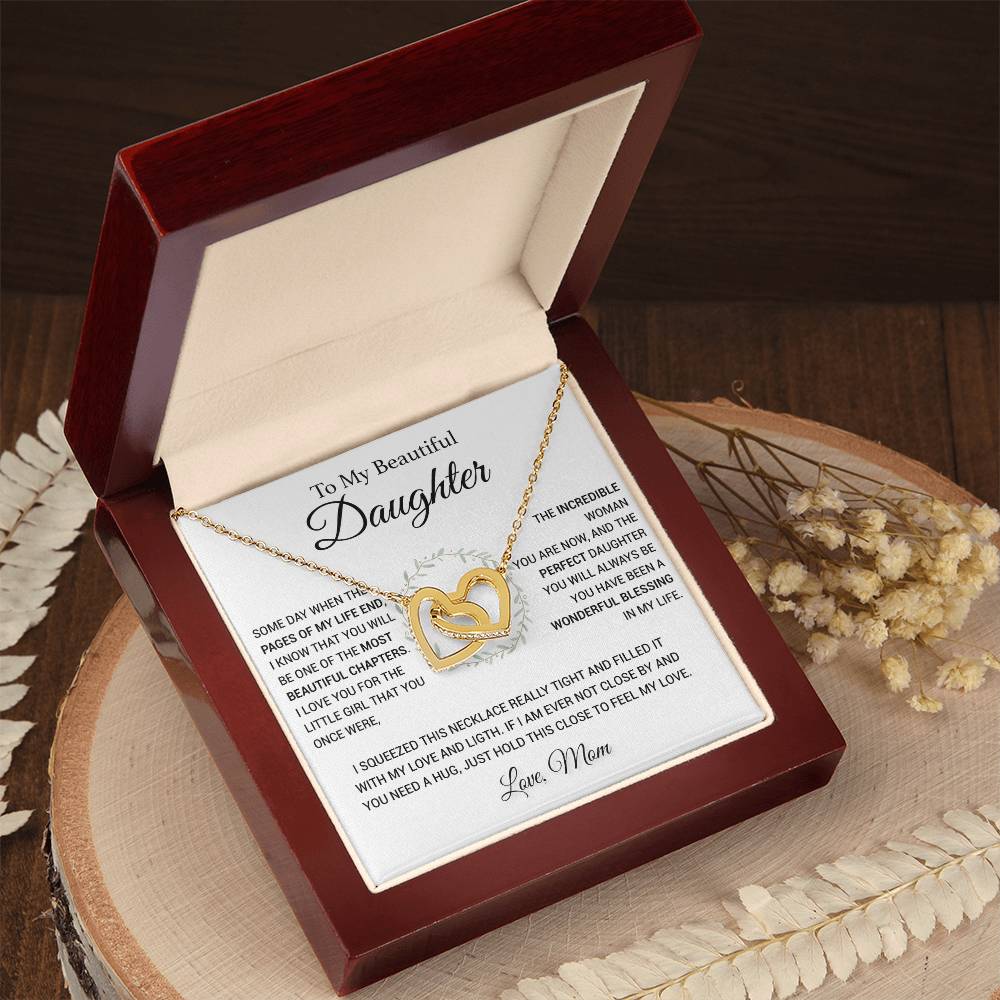 To My Daughter Necklace, Daughter Mother Necklace, Daughter Gift From Mom 25_7