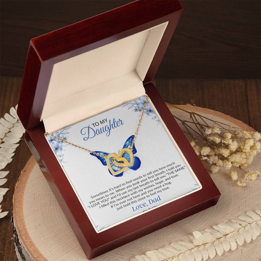 To My Daughter Necklace, Gift For Daughter From Dad, Daughter Father Necklace 1_12