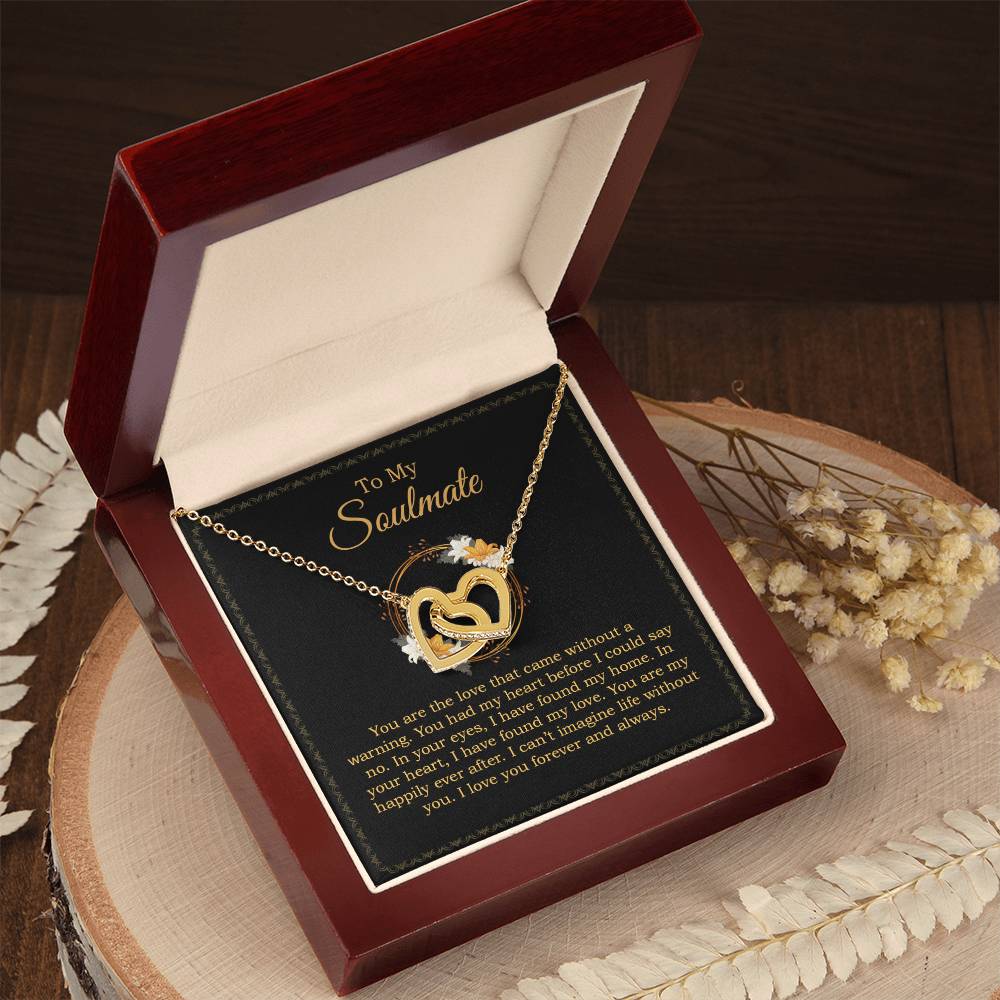 To My Soulmate Necklace, Soulmate Gift, Soulmate Necklace, Gift for Wife 1-10