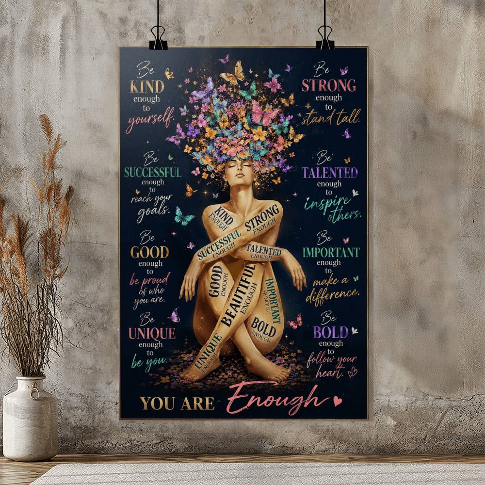 You Are Enough Poster