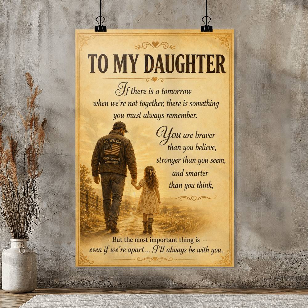 To My Daughter If There Is A Tomorrow Poster