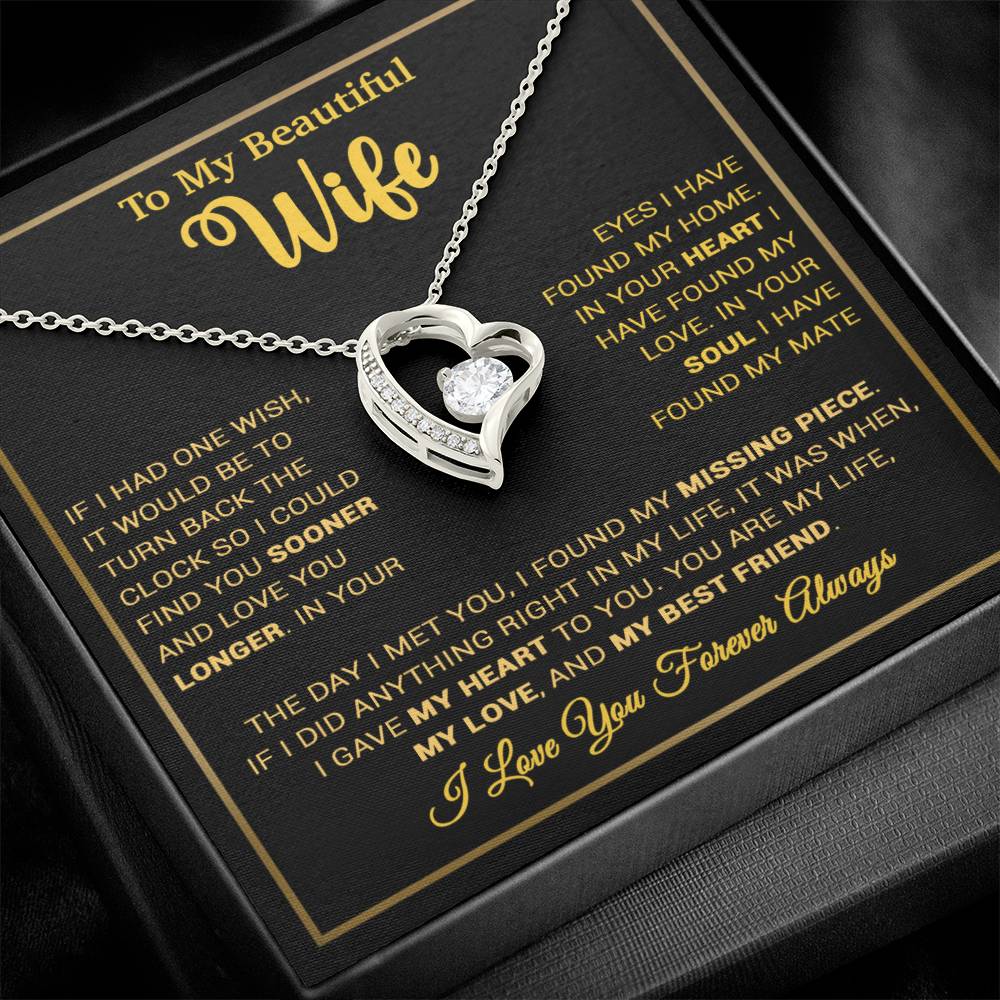 To My Wife Necklace, Gift For Wife, Anniversary Gift For Wife, Christmas Gift 27_9