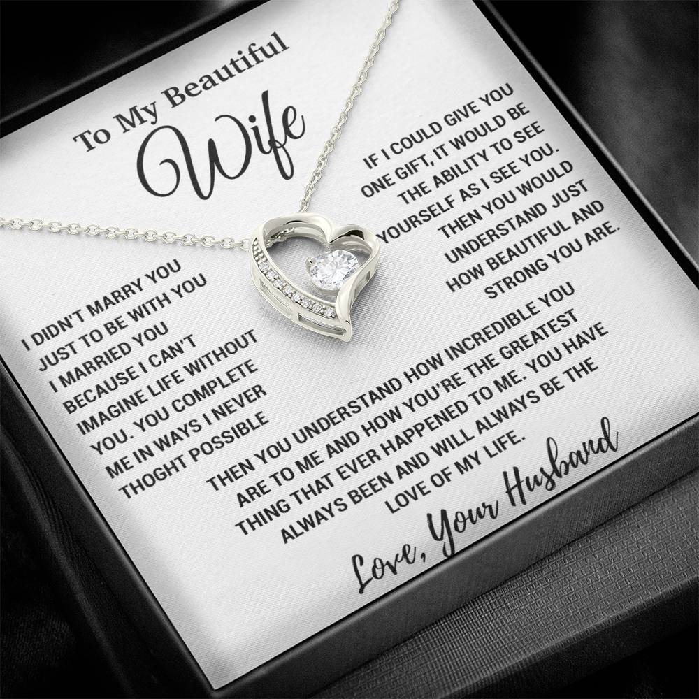 To My Wife Necklace, Christmas Gifts For Women, Anniversary Gift For Wife 8_11