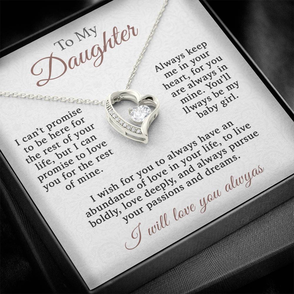 To My Daughter Necklace, Daughter Father Necklace, Daughter Gift From Dad 10_11