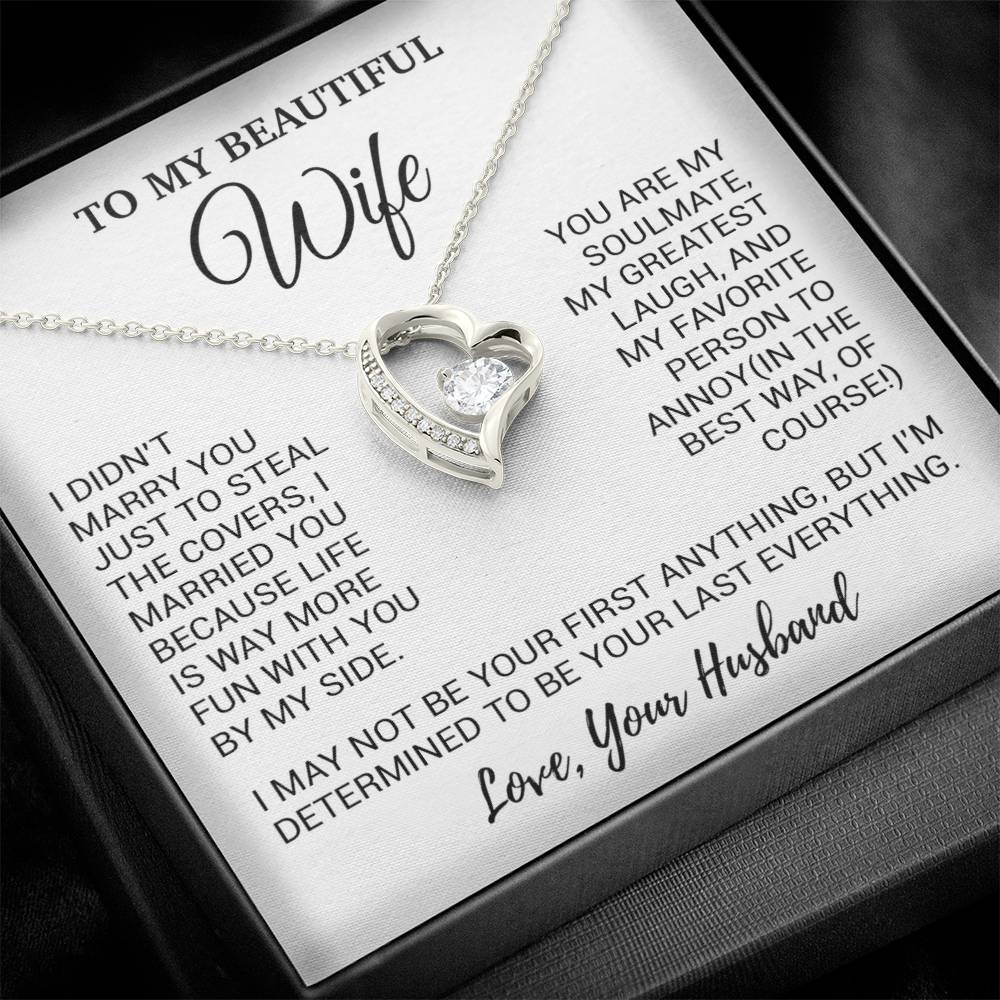 To My Wife Necklace, Christmas Gifts For Women, Anniversary Gift For Wife 24_10