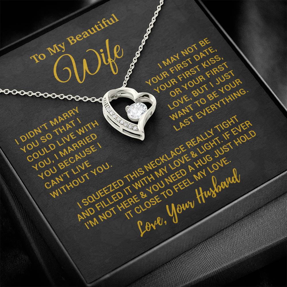 To My Wife Necklace, Christmas Gifts For Women, Anniversary Gift For Wife 23_9