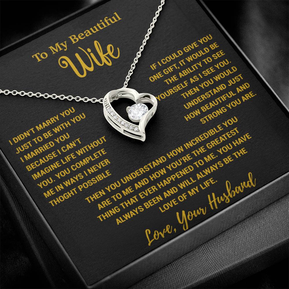 To My Wife Necklace, Vanlentines Gifts For Women, Anniversary Gift For Wife 2_1
