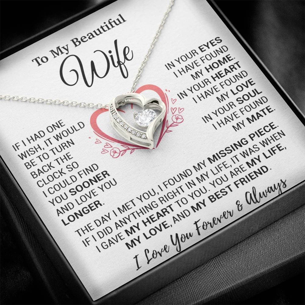 To My Wife Necklace, Christmas Gifts For Women, Anniversary Gift For Wife 12_11
