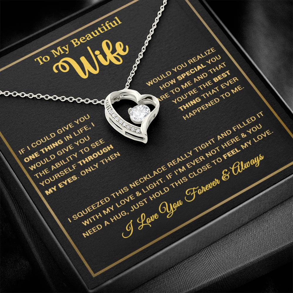 To My Wife Necklace, Gift For Wife, Anniversary Gift For Wife, Christmas Gift 30_11
