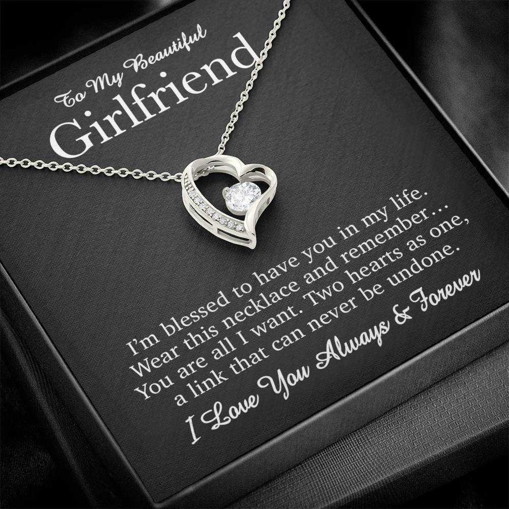 To My Girlfriend Necklace, Valentines Day Gift, Girlfriend Gifts, Girlfriend Birthday Gifts 22_4