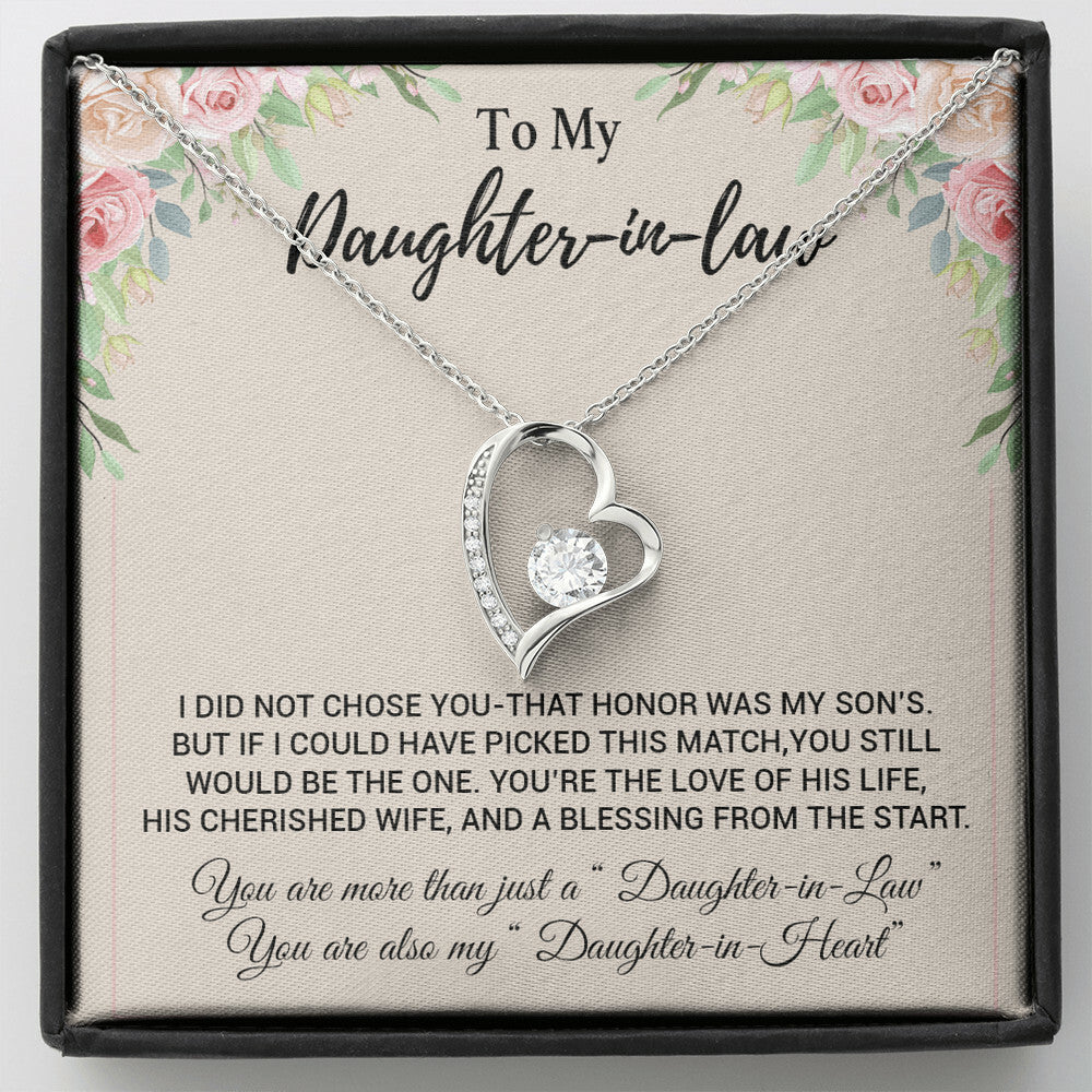 To My Daughter-In-Law Necklace, Gift For Daughter In Law, Daughter In Law Gift 8_11