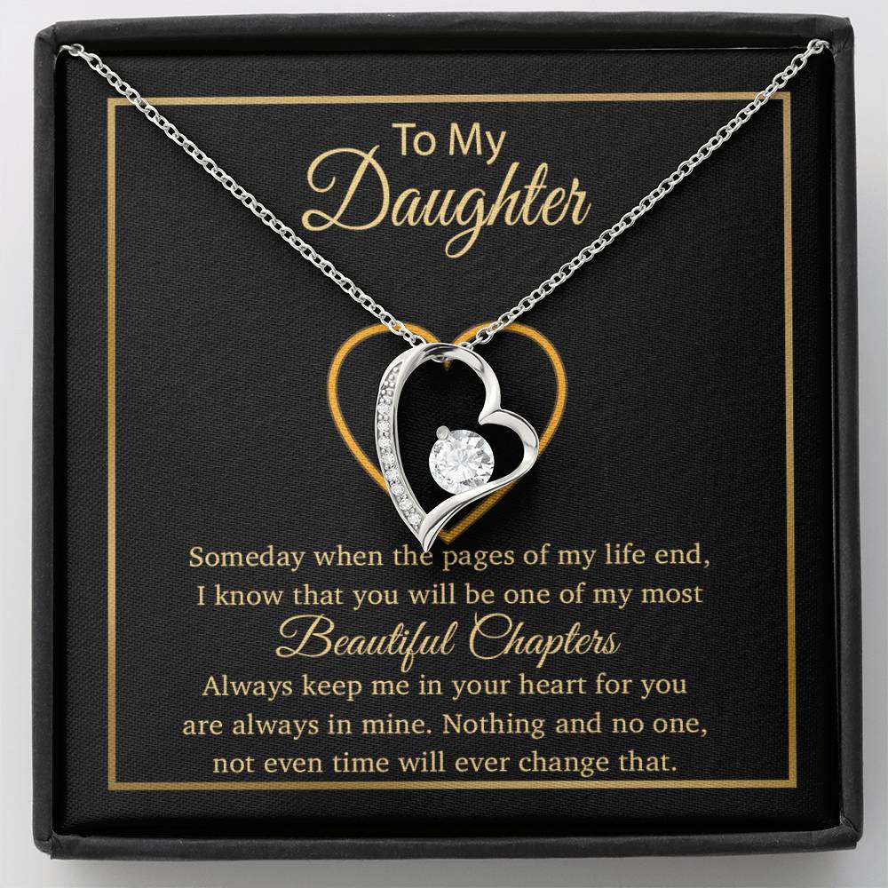 To My Daughter Necklace, Gift For Daughter From Dad, Daughter Father Necklace 30_11