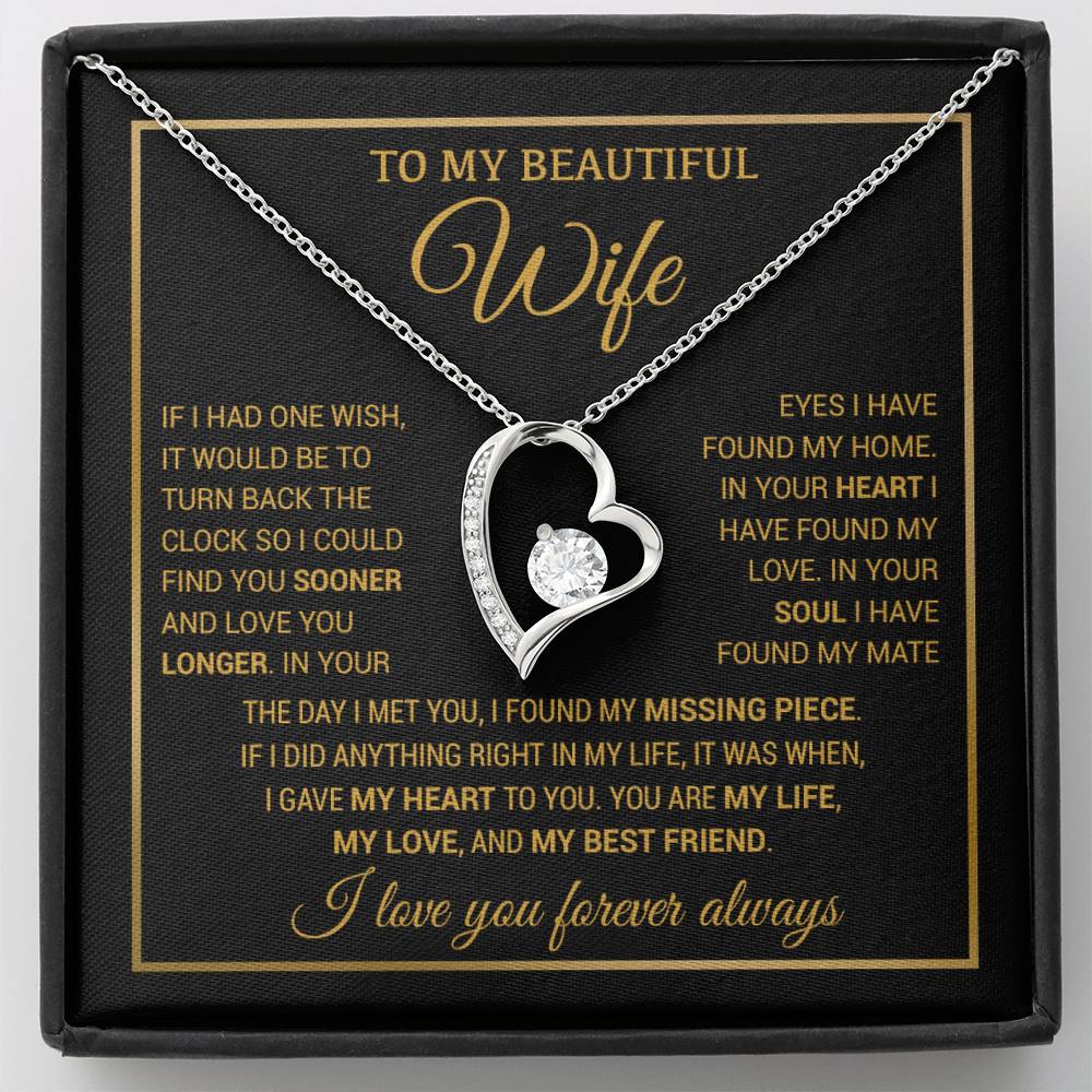 To My Wife Necklace, Christmas Gifts For Women, Anniversary Gift For Wife 6_11