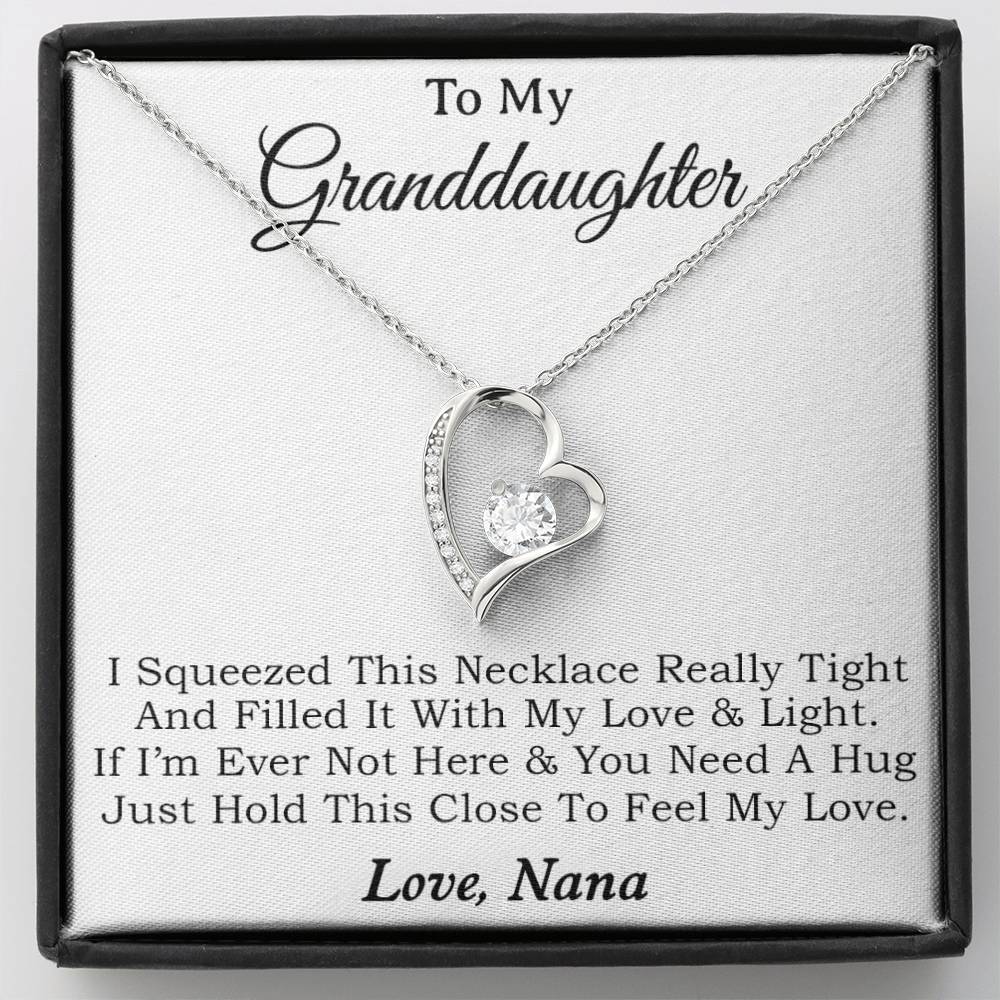 To My Granddaughter Necklace, Granddaughter Gift, Gifts for Granddaughters, Granddaughter Necklace 30_10