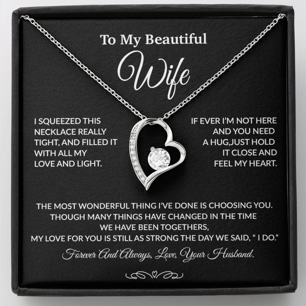 To My Wife Necklace, Gift For Wife, Anniversary Gift For Wife, Necklace For Wife 27_9