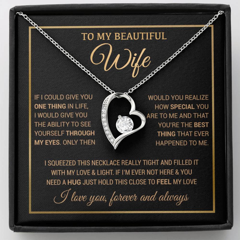 To My Wife Necklace, Christmas Gifts For Women, Anniversary Gift For Wife 5_11