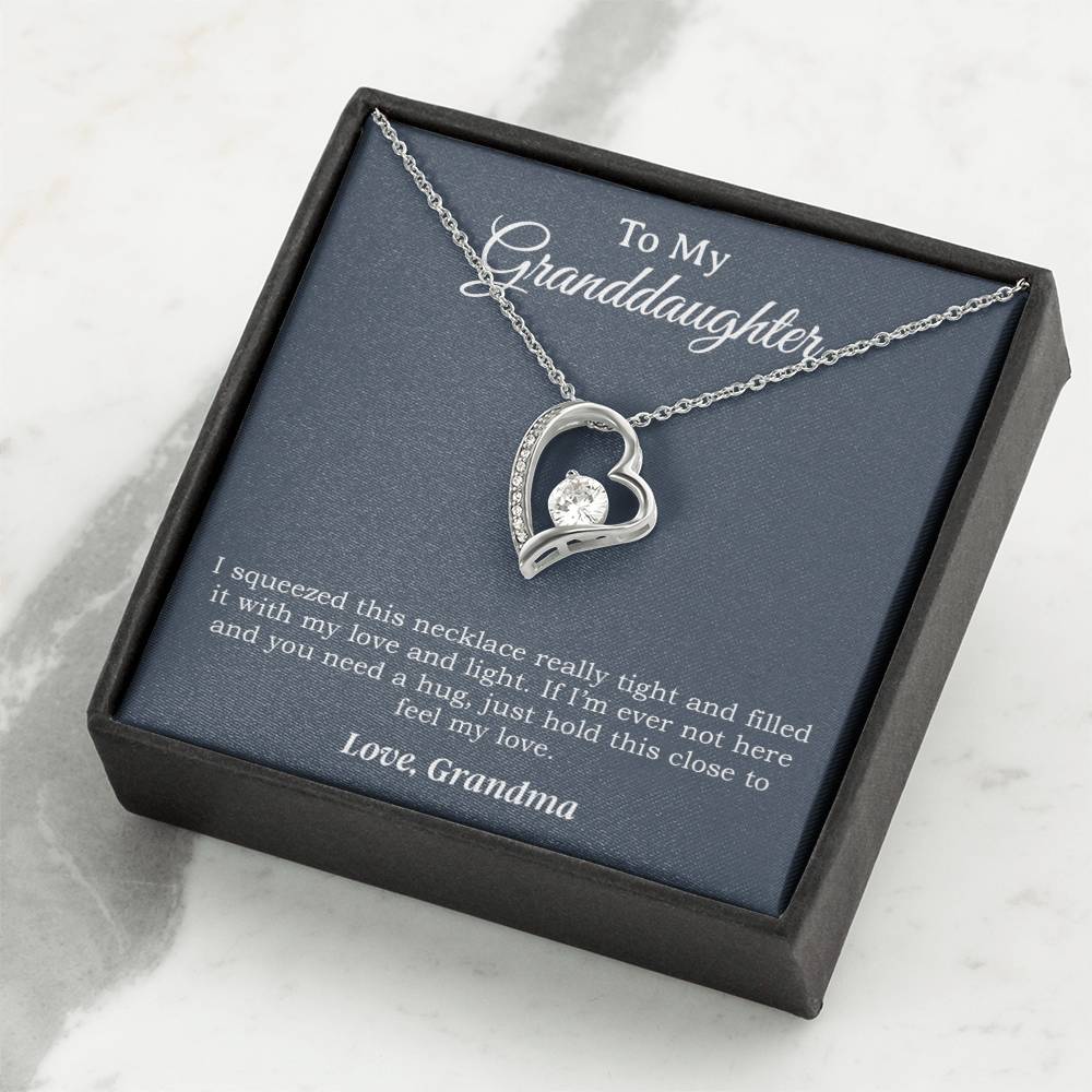 To My Granddaughter Necklace, Granddaughter Gift, Gifts for Granddaughters, Granddaughter Necklace 11-9