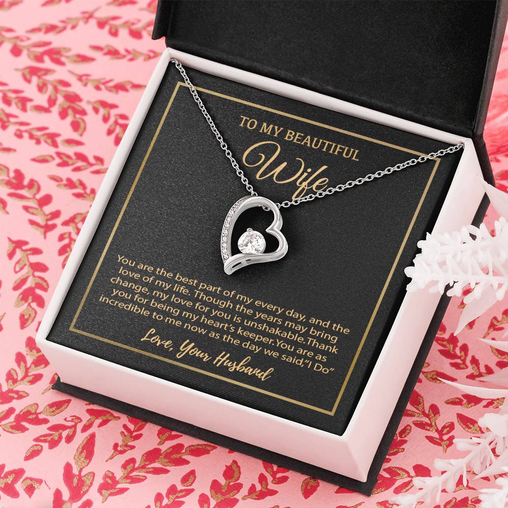 To My Wife Necklace, Christmas Gifts For Women, Anniversary Gift For Wife 21_12