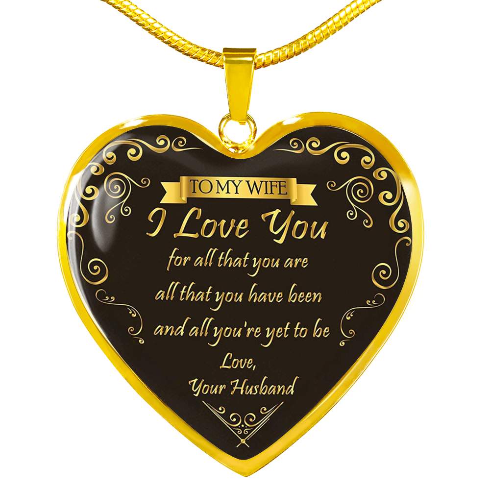 ZEN DEAL - Wife Necklace, Wife to My Wife