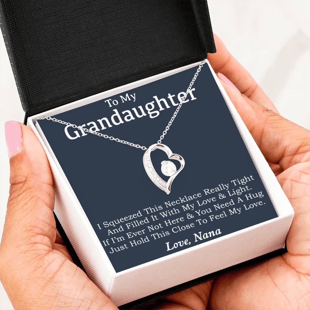 To My Granddaughter Necklace, Granddaughter Gift, Gifts for Granddaughters, Granddaughter Necklace