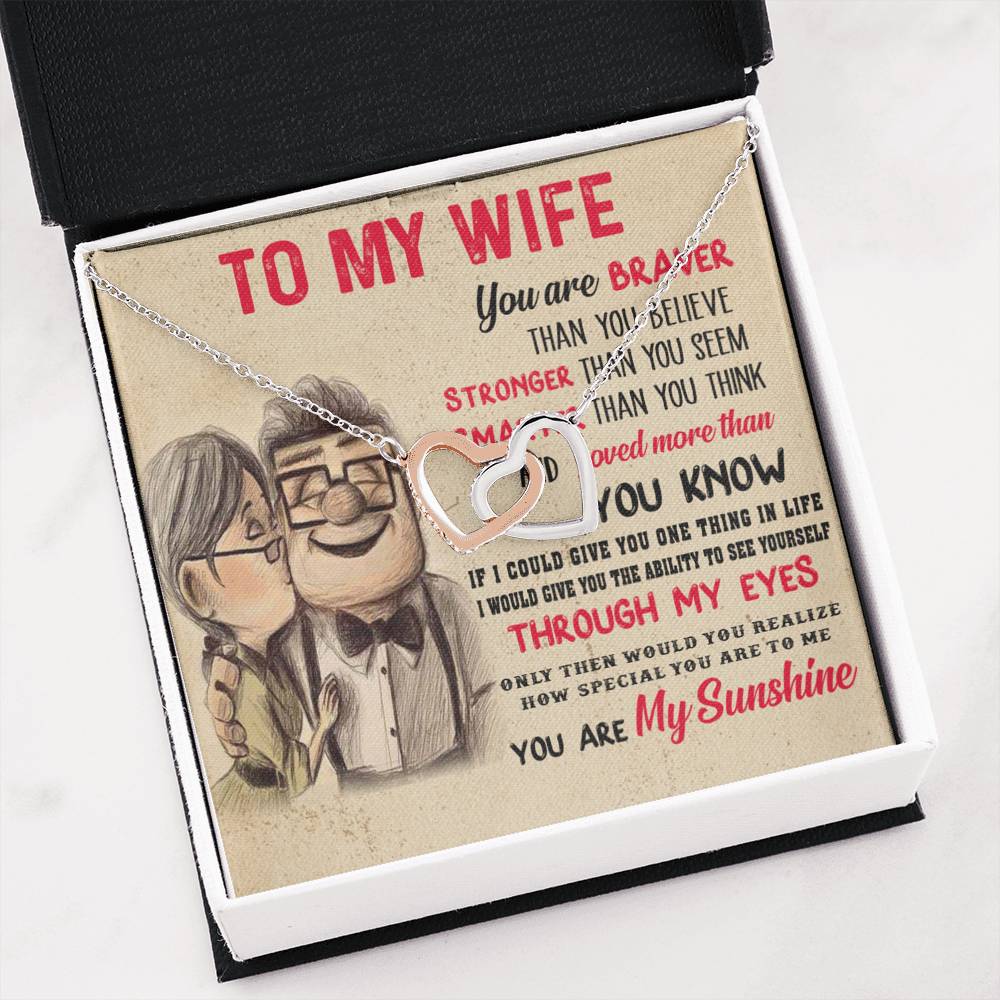 To My Wife Necklace, Engagement Gift for Future Wife, Birthday Gift