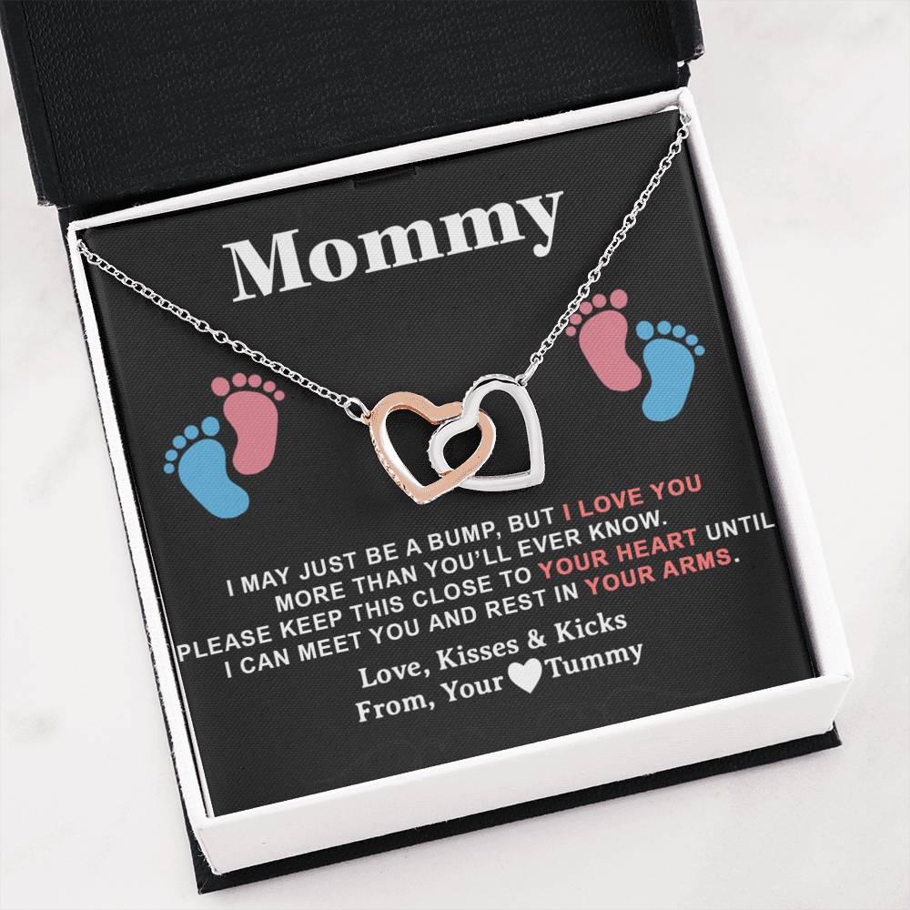 Mommy Gift Necklace, Trendy, Gift for New Mom in Hospital, Pregnancy Gift