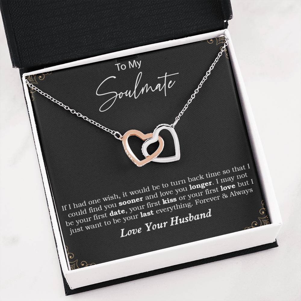 To My Future Wife Necklace, Necklaces for Wife from Husband Birthday Gift