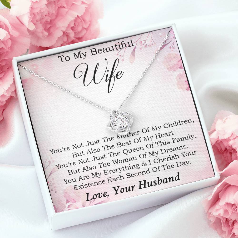 To My Wife Necklace, Engagement Gift for Future Wife, Birthday Gift