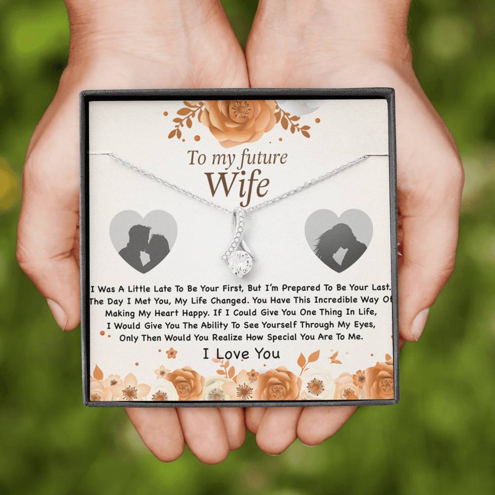 To My Future Wife Necklace, Engagement Gift for Future Wife, Birthday Gift