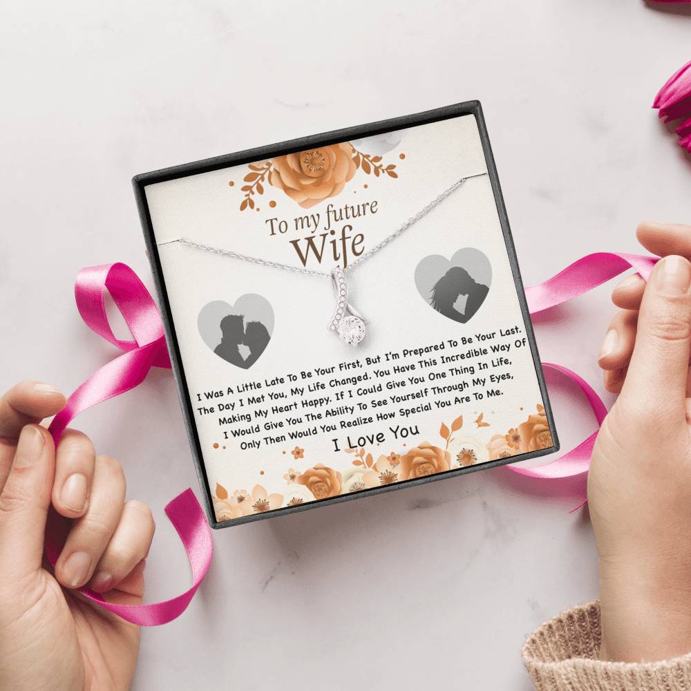 To My Future Wife Necklace, Engagement Gift for Future Wife, Birthday Gift_NEW