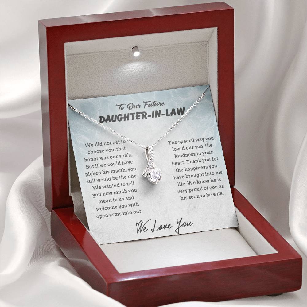 Future Daughter-In-Law Necklace, Gift For Her, Wedding Gift, Engagement Gift