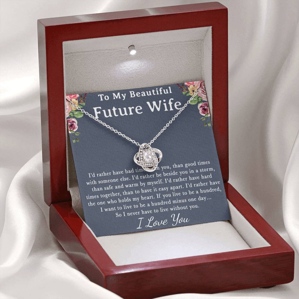 REMIZIO to My Future Wife Necklace, Future Wife Gift, Gift for Future Wife Necklace