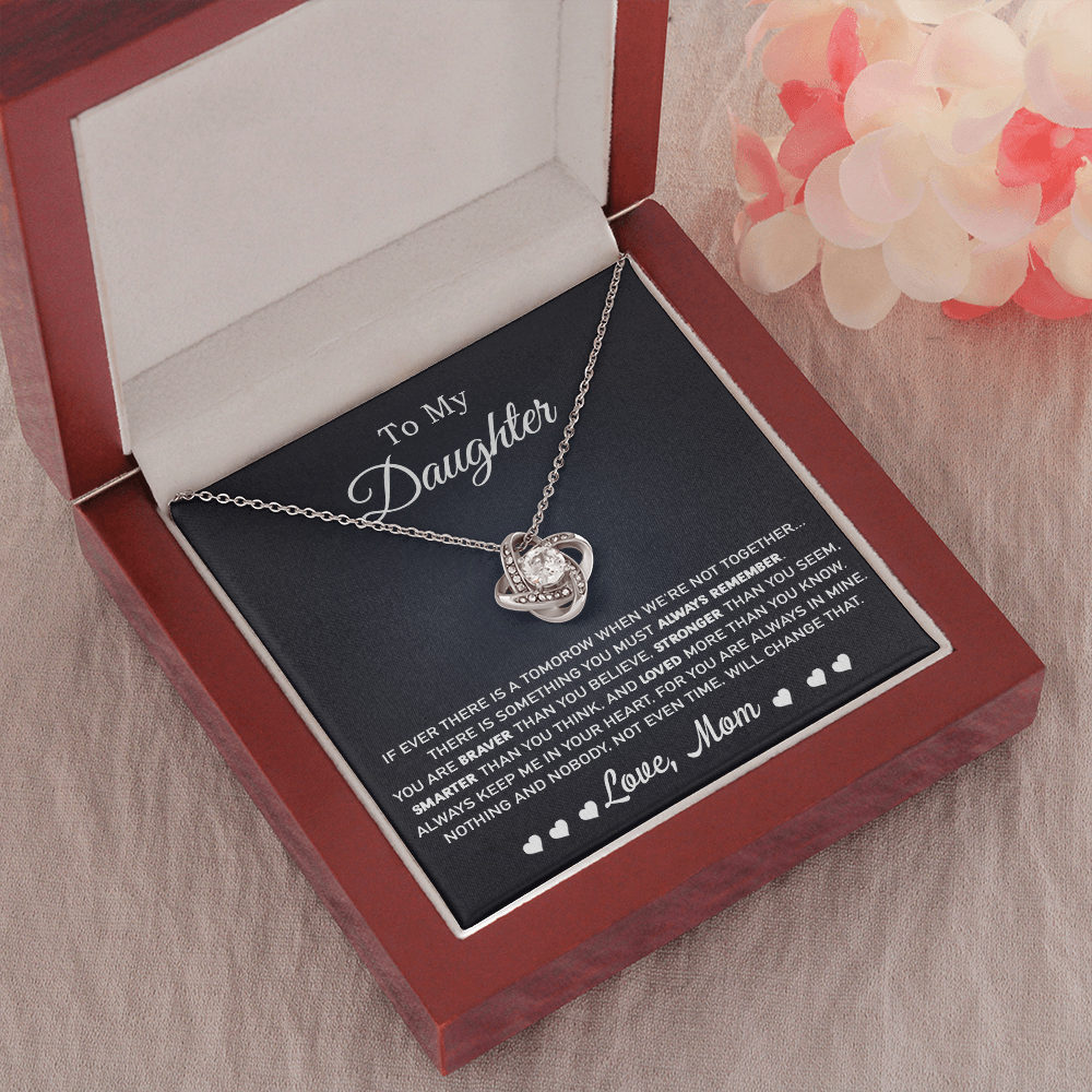 To My Daughter Necklace, Daughters Birthday, Gift For Daughter From Mom