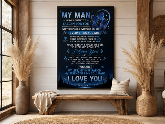 My Man I Have Completely Fallen For You Poster