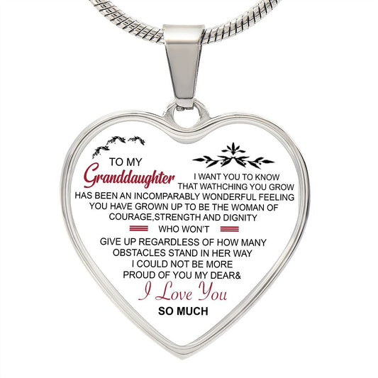 To My Granddaughter 1