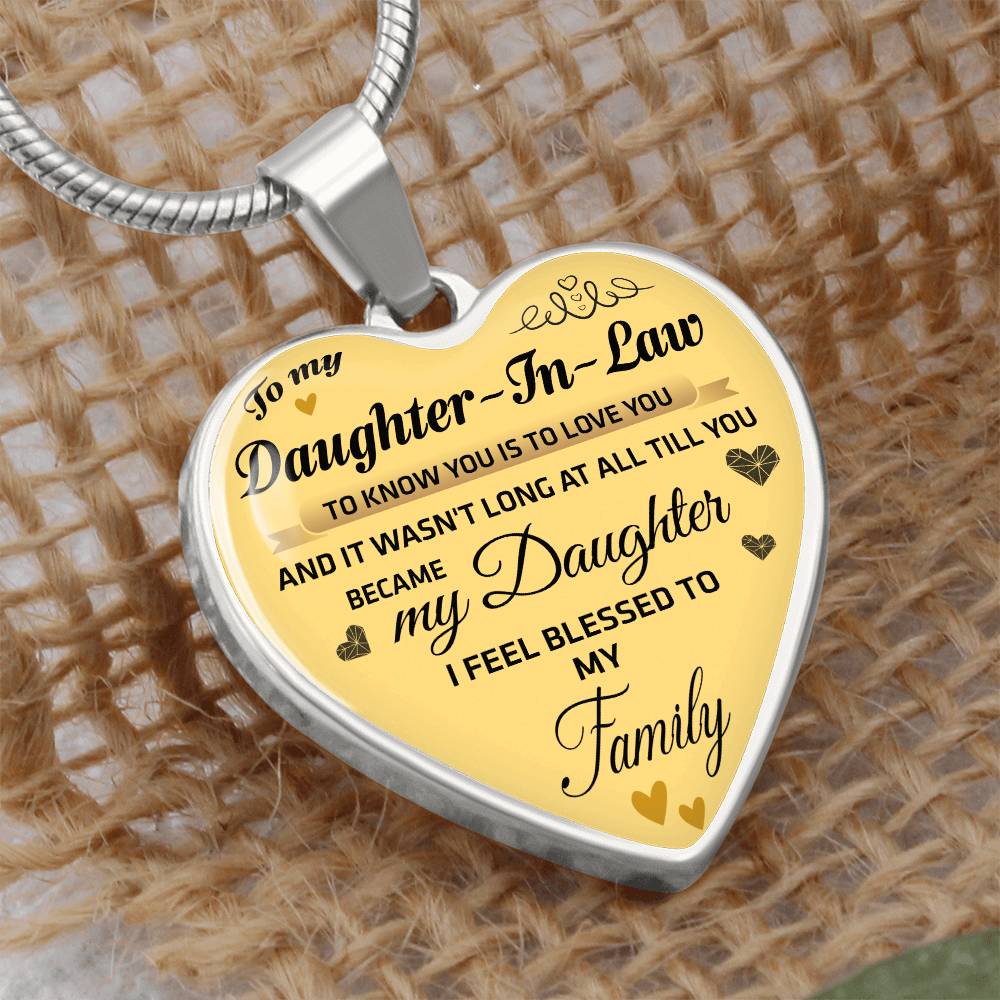 to my daughter in law new