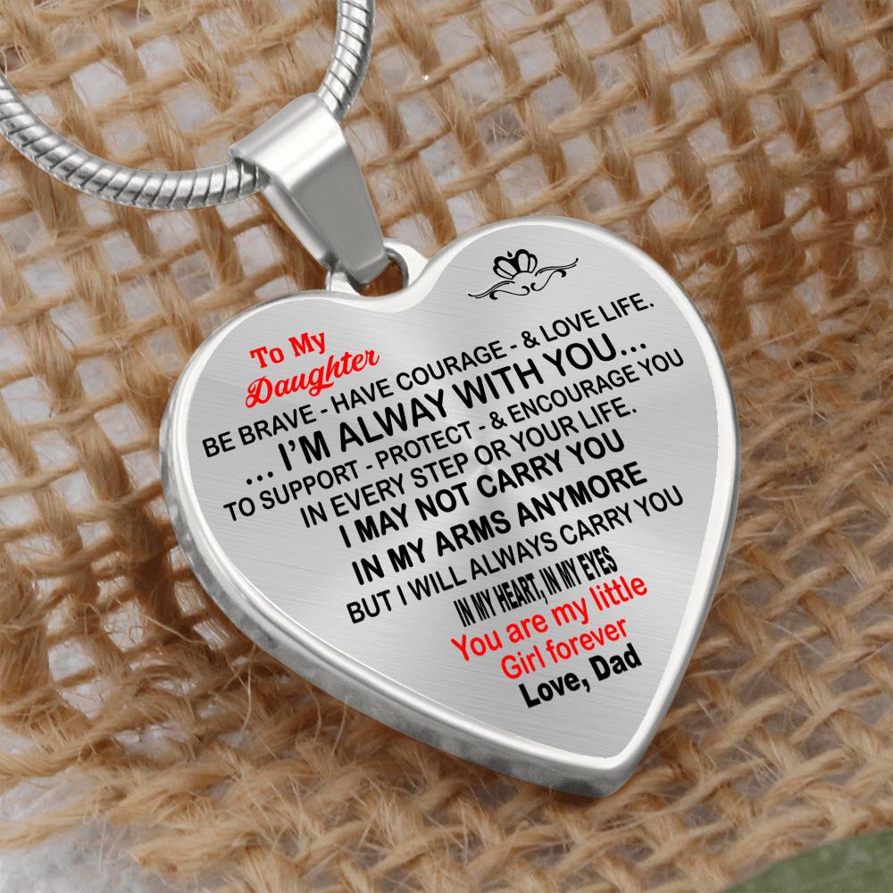 To My Daughter Be Brave